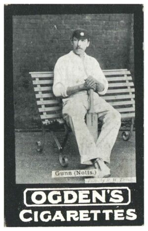 Ogden's - 'Our Leading Cricketers' #3 Gunn (Notts) (1901) Ogden's - 'Our Leading Cricketers' #3 Gunn (Notts) (1901)