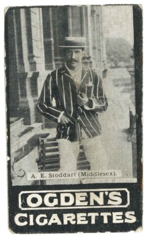 Ogden's - 'Our Leading Cricketers'  #9 A.E. Stoddart (Middlesex) (1901)