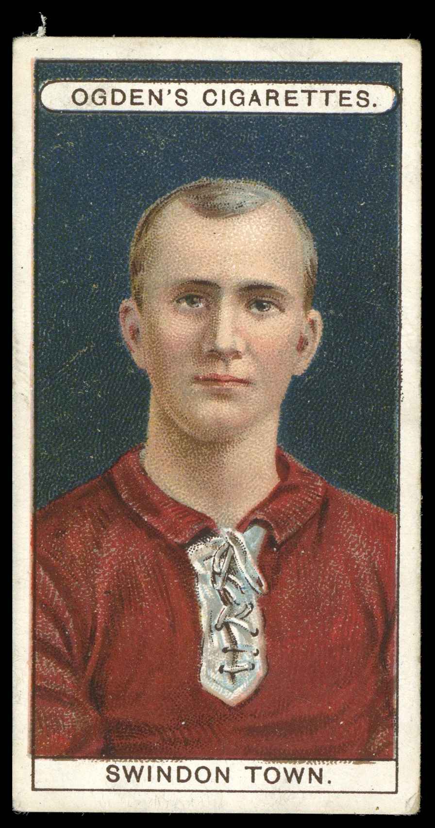 Ogden's - 'Football Club Colours' Swindon Town (William Jones) (1906) Ogden's - 'Football Club Colours' Swindon Town (William Jones) (1906)