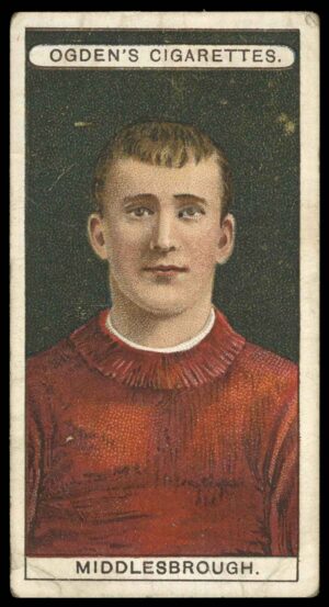 Ogden's - 'Football Club Colours' Middlesbrough (1906) Ogden's - 'Football Club Colours' Middlesbrough (1906)