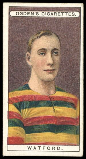 Ogden's - 'Football Club Colours' Watford (1906) Ogden's - 'Football Club Colours' Watford (1906)