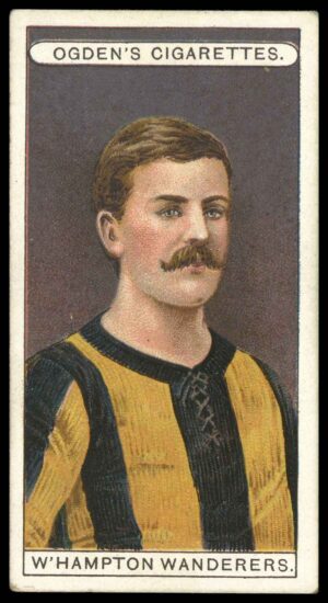 Ogden's - 'Football Club Colours' Wolverhampton Wanderers (T. Baddeley) (1906) Ogden's - 'Football Club Colours' Wolverhampton Wanderers (T. Baddeley) (1906)
