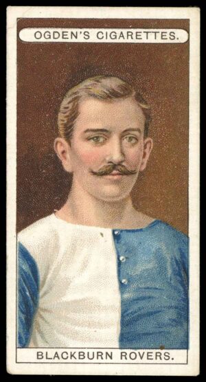 Ogden's - 'Football Club Colours'  Blackburn Rovers (Bob Crompton) (1906)