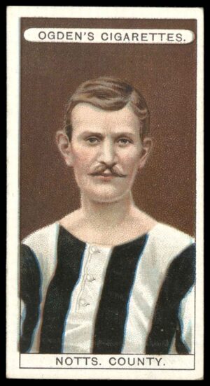 Ogden's - 'Football Club Colours'  Notts County (A. Griffiths) (1906)