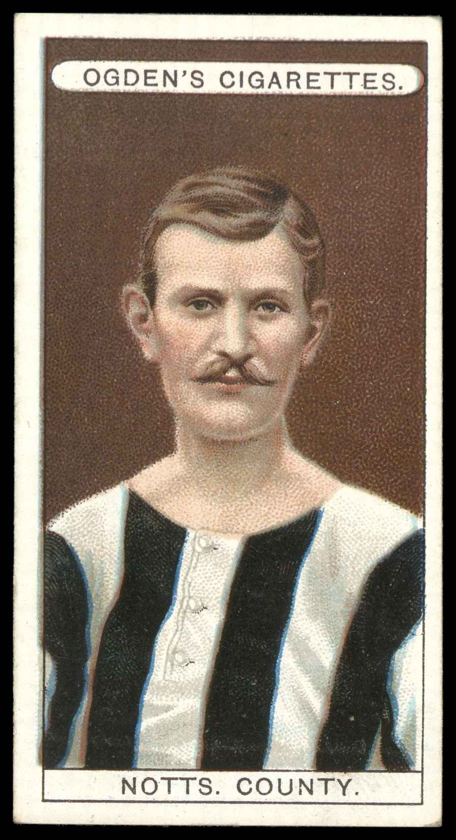 Ogden's - 'Football Club Colours' Notts County (A. Griffiths) (1906) Ogden's - 'Football Club Colours' Notts County (A. Griffiths) (1906)