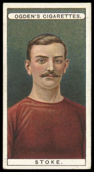 Ogden's - 'Football Club Colours' Stoke (T. Holford) (1906) Ogden's - 'Football Club Colours' Stoke (T. Holford) (1906)