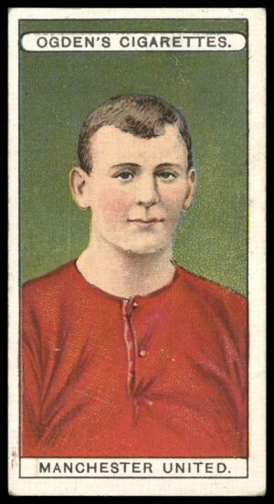 Ogden's - 'Football Club Colours' Manchester United (Charlie Roberts) (1906) Ogden's - 'Football Club Colours' Manchester United (Charlie Roberts) (1906)