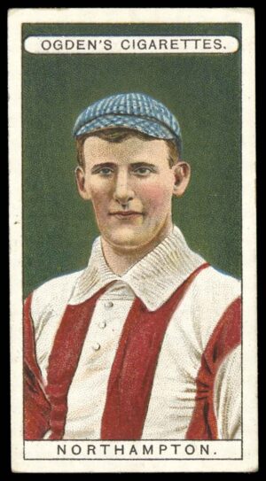 Ogden's - 'Football Club Colours' Northampton (with cap) (1906) Ogden's - 'Football Club Colours' Northampton (with cap) (1906)