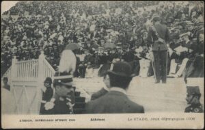 Pallis & Co - '1906 Athens Olympic Stadium  King Edward VII' (1906) - Unused Olympics Postcard