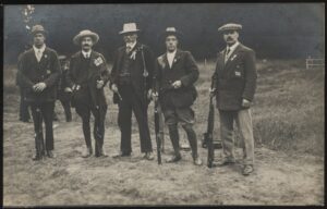 Granbergs - '1912 Stockholm Olympics England Gold Medal Mini-Rifle Shooting Team' (1912) - Unused Olympics Postcard