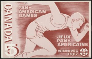 The Queen's Printer - 'Pan American Games Winnipeg' (1967) - Unused Postcard