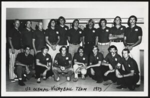 Whelan - 'US Olympic Volleyball Team' (1973) - Unused Olympics Postcard