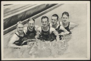 Sammelwerk - '1932 Olympics Bild 109 Grp 19 Swedish Penthalon Team' (1932) - Olympics Card