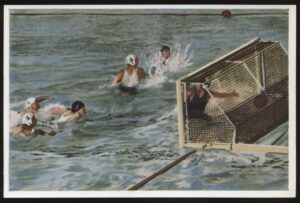 Sammelwerk - '1932 Olympics Bild 131 Grp 23 Waterpolo GER 4-USA 4' (1932) - Olympics Card