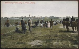 Valentine's - 'Shooting for the King's Prize Bisley' (c1900's) - Unused Postcard Valentine's - 'Shooting for the King's Prize Bisley' (c1900's) - Unused Postcard