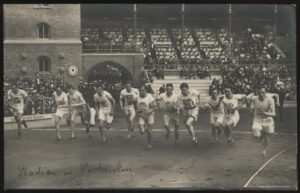 Real Photo - 'Stockholm Olympics Athletics Start' (1912) - Unused Postcard