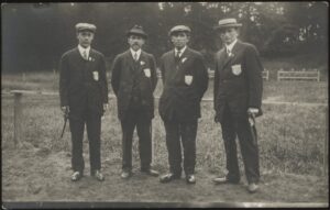 Stockholm Olympics - 'The USA Pistol Shooting Team' (1912) - Unused Postcard