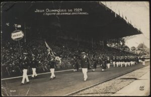A.N. Paris - 'Great Britain Team 1924 Olympics' (1924) - Unused Postcard