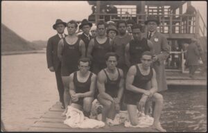 Antwerp Olympics - 'Brazil Men's Water Polo team' (1920) - Unused Postcard