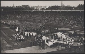 Stockholm Olympics - 'Opening Ceremony - Swedish Singing Society Concert' (1912) - Unused Postcard