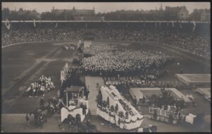 Stockholm Olympics - 'Opening Ceremony - Swedish Singing Society Concert' (1912) - Unused Postcard