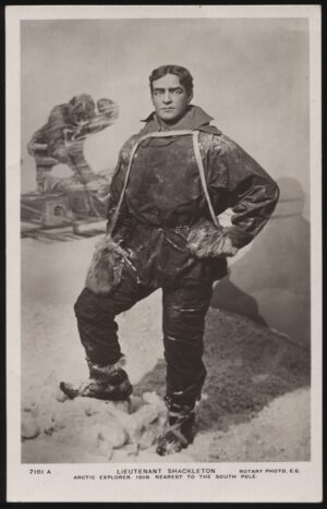 Rotary - 'Lieutenant Ernest Shackleton' (1909) - Unused Postcard Rotary - 'Lieutenant Ernest Shackleton' (1909) - Unused Postcard
