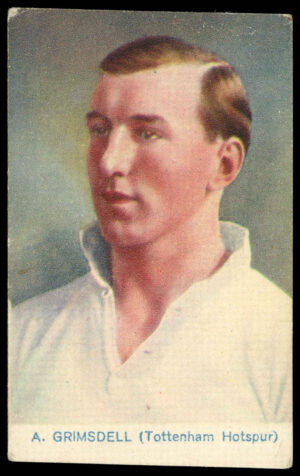 Pals Magazine - '"Famous Footballers" Fine Art Series' (1922) - A. Grimsdell (Tottenham Hotspur)