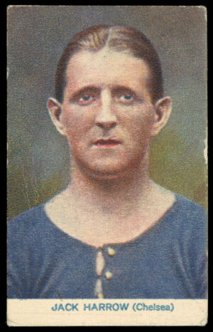 Pals Magazine - '"Famous Footballers" Fine Art Series' (1922) - Jack Harrow (Chelsea)