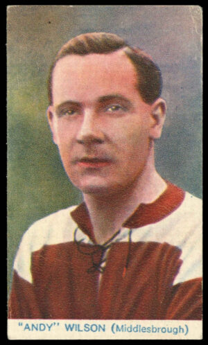 Pals Magazine - '"Famous Footballers" Fine Art Series' (1922) - Andy Wilson (Middlesbrough)