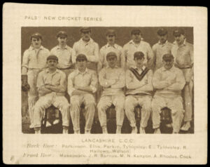 Pals Magazine - 'New Cricket Series' (1922) - Lancashire C.C.C.