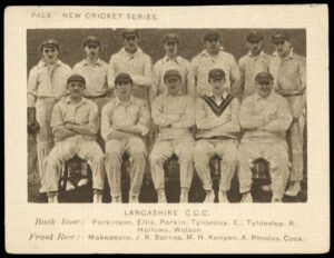 Pals Magazine - 'New Cricket Series' (1922) - Lancashire C.C.C.