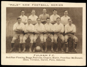 Pals Magazine - 'New Football Series' (1922) - Fulham F.C.