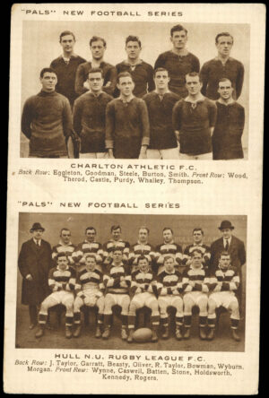 Pals Magazine - 'New Football Series (Pair)' (1923) - Charlton Athletic & Hull NUFC
