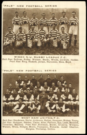 Pals Magazine - 'New Football Series (Pair)' (1923) - Wigan NUFC & West Ham United