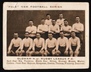 Pals Magazine - 'New Football Series' (1922) - Oldham N.U. Rugby League F.C.