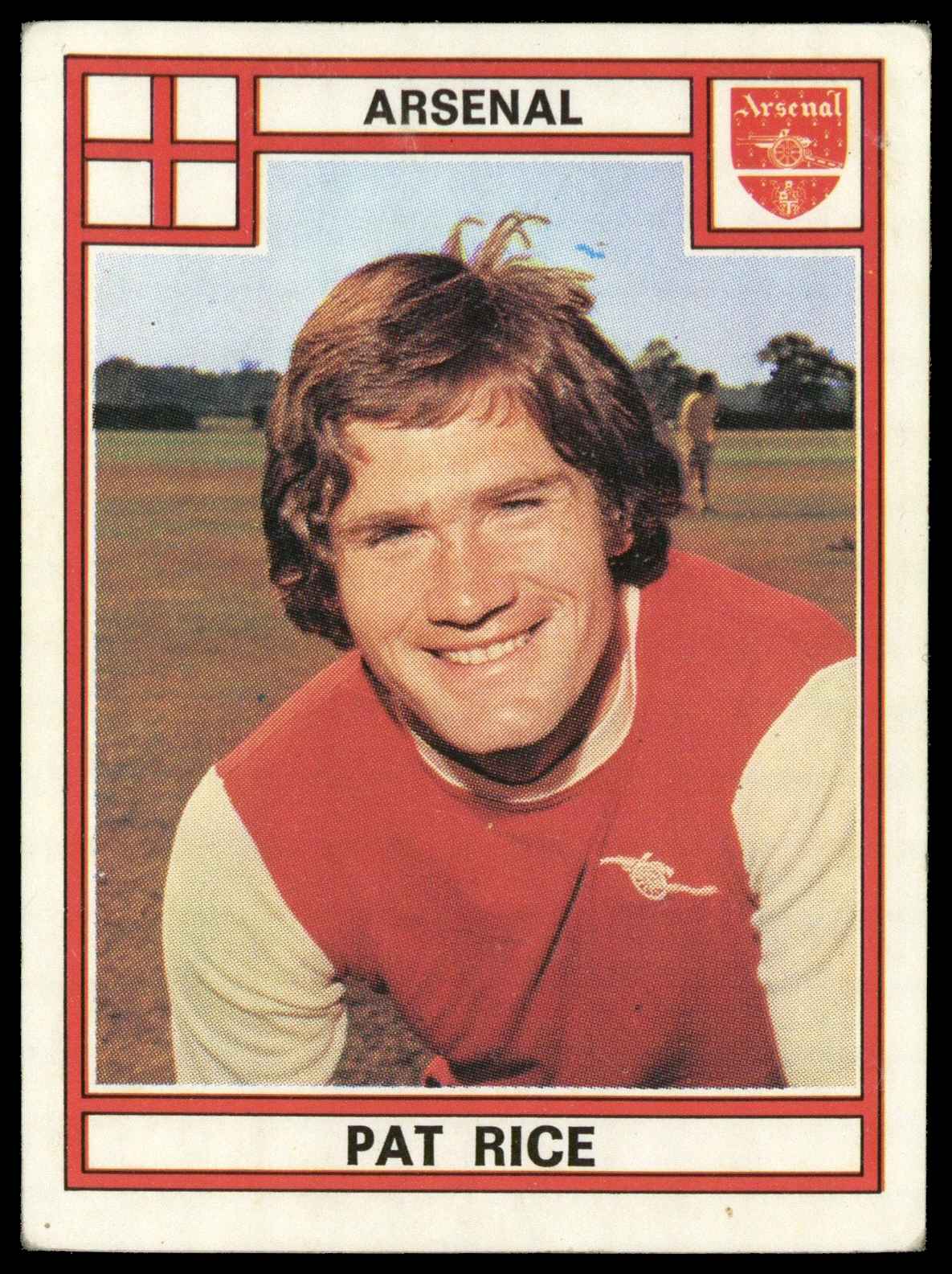 Panini - 'Football 78' (1978) - Pat Rice (Arsenal) Panini - 'Football 78' (1978) - Pat Rice (Arsenal)