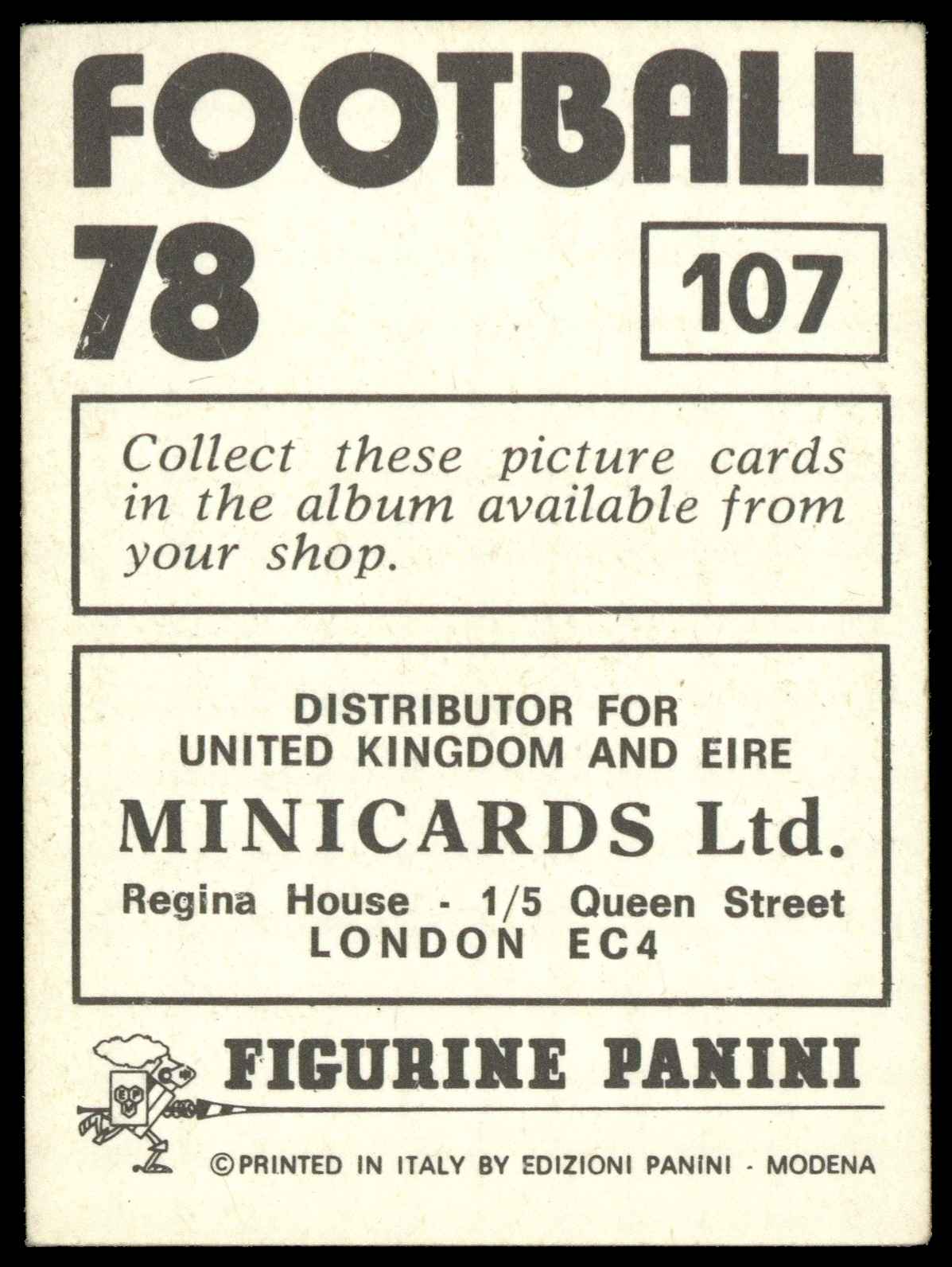Panini - 'Football 78' (1978) - Badge (Derby County) Panini - 'Football 78' (1978) - Badge (Derby County)