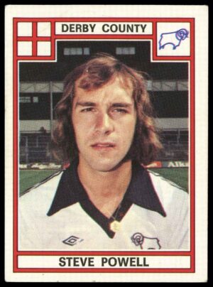 Panini - 'Football 78' (1978) - Steve Powell (Derby County)