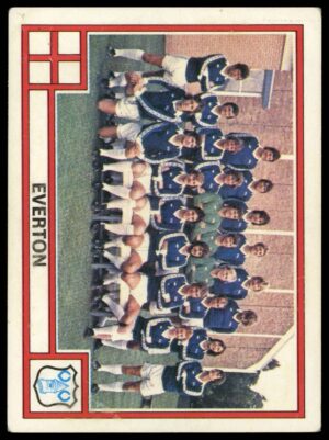 Panini - 'Football 78' (1978) - Team (Everton) Panini - 'Football 78' (1978) - Team (Everton)
