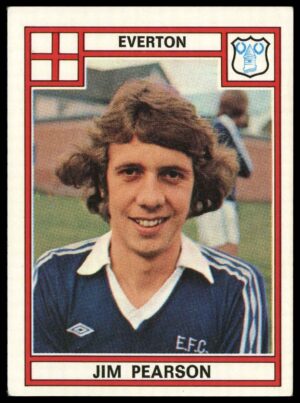 Panini - 'Football 78' (1978) - Jim Pearson (Everton)