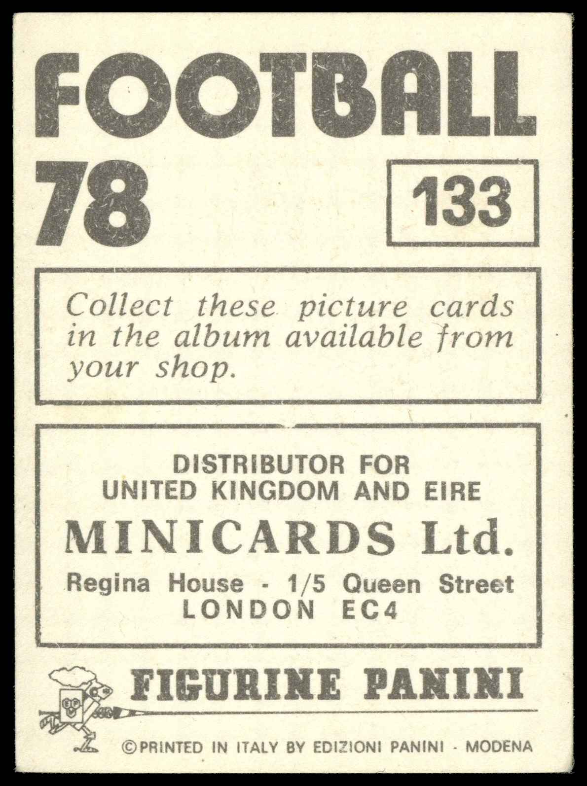 Panini - 'Football 78' (1978) - Jim Pearson (Everton) Panini - 'Football 78' (1978) - Jim Pearson (Everton)