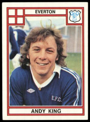 Panini - 'Football 78' (1978) - Andy King (Everton) Panini - 'Football 78' (1978) - Andy King (Everton)