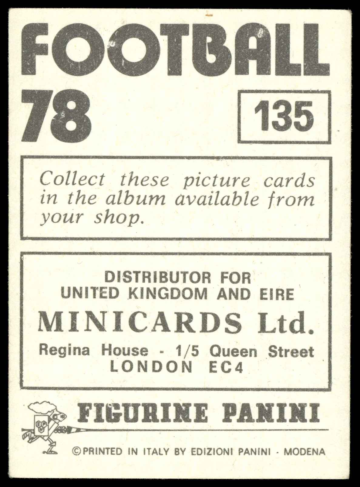 Panini - 'Football 78' (1978) - Andy King (Everton) Panini - 'Football 78' (1978) - Andy King (Everton)