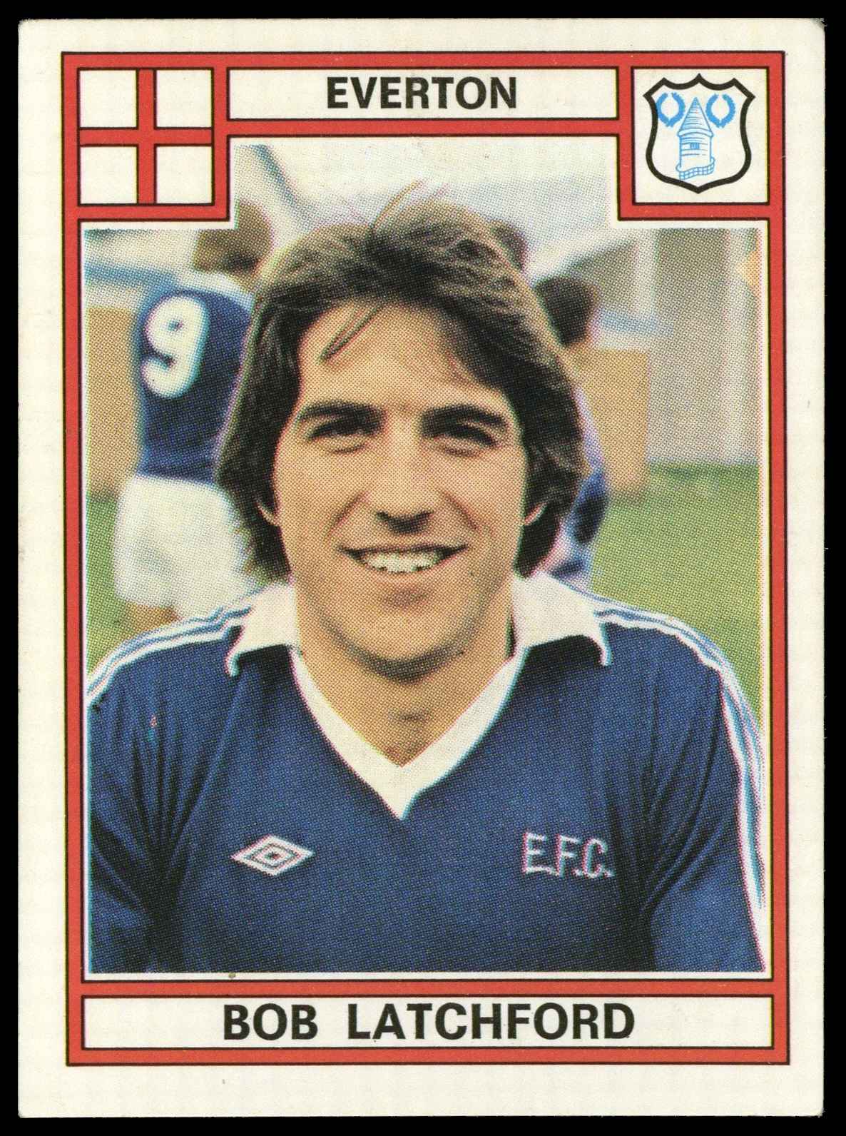 Panini - 'Football 78' (1978) - Bob Latchford (Everton) Panini - 'Football 78' (1978) - Bob Latchford (Everton)