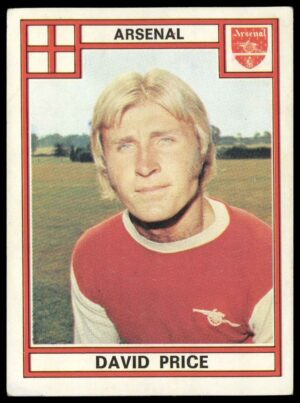 Panini - 'Football 78' (1978) - David Price (Arsenal)