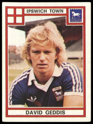 Panini - 'Football 78' (1978) - David Geddis (Ipswich Town)