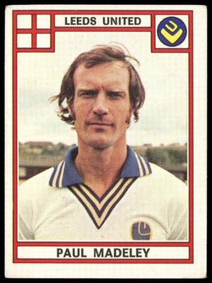 Panini - 'Football 78' (1978) - Paul Madeley (Leeds United)