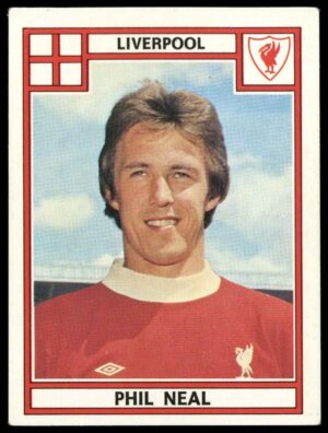 Panini - 'Football 78' (1978) - Phil Neal (Liverpool) Panini - 'Football 78' (1978) - Phil Neal (Liverpool)