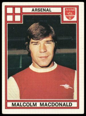 Panini - 'Football 78' (1978) - Malcolm Macdonald (Arsenal)