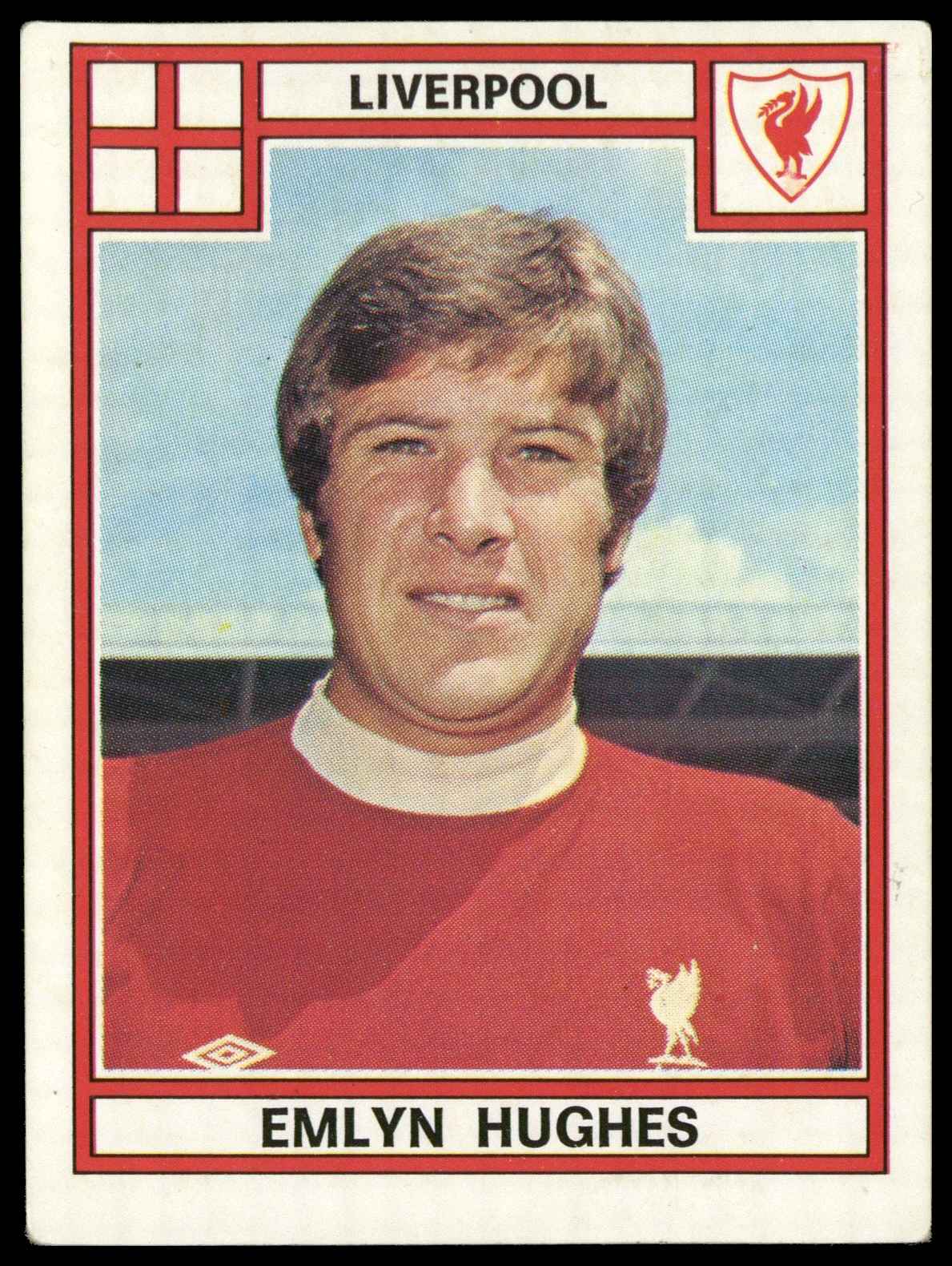 Panini - 'Football 78' (1978) - Emlyn Hughes (Liverpool) Panini - 'Football 78' (1978) - Emlyn Hughes (Liverpool)